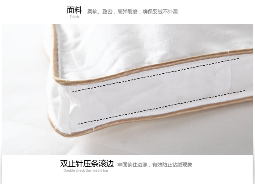 雙止針壓條滾邊，牢固邊緣