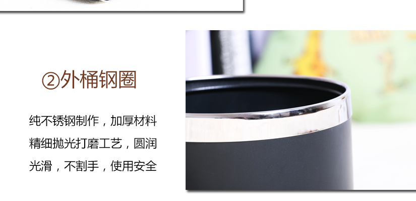 外桶鋼圈，純手工制作，光滑不傷手