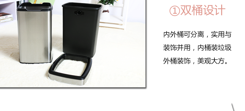 雙桶設(shè)計，內(nèi)外桶可分離，實用性強
