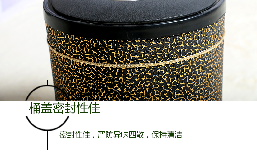 桶蓋密封性佳，防止異味亂竄，保持清新