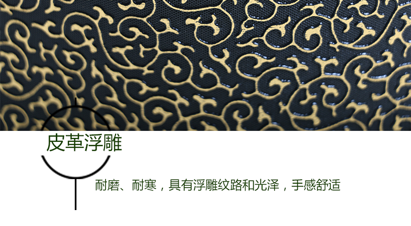 花紋立體設計，耐磨耐腐蝕，歷久常新，時尚精美