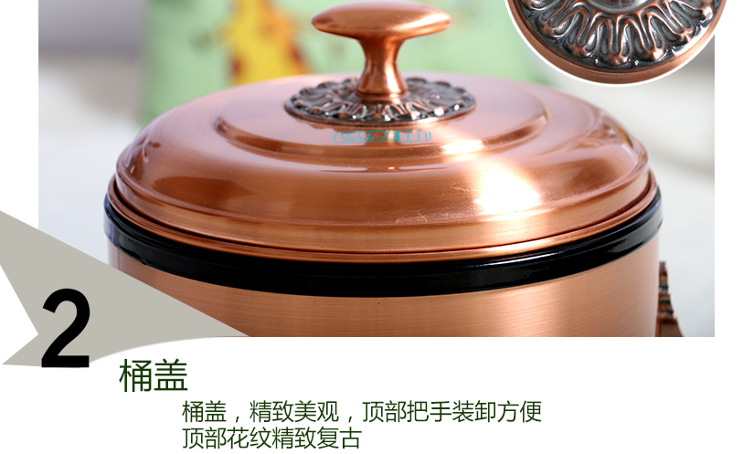 頂部獨特浮雕花紋設(shè)計，典雅時尚