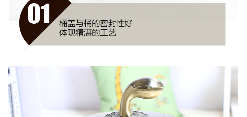 桶蓋與桶身密封性能好，防止異味與細(xì)菌揮發(fā)，健康清新