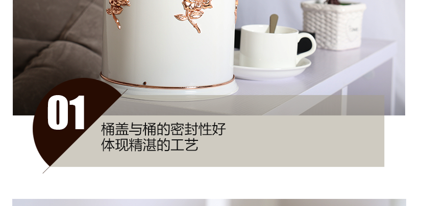 桶蓋與桶身密封性好，工藝精湛