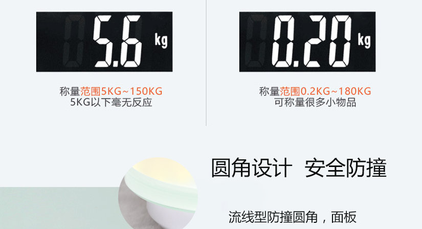 圓角設(shè)計(jì)，安全防撞，